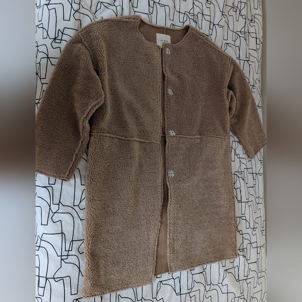 Lucky Brand Brown Coat